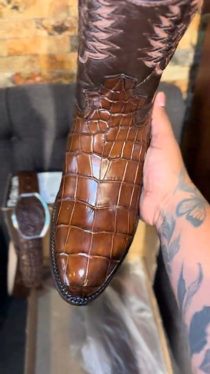 Handmade Western Cowboy Boots