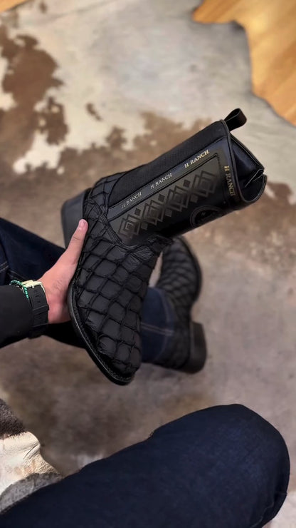 Unique Texture Cowboy Boots