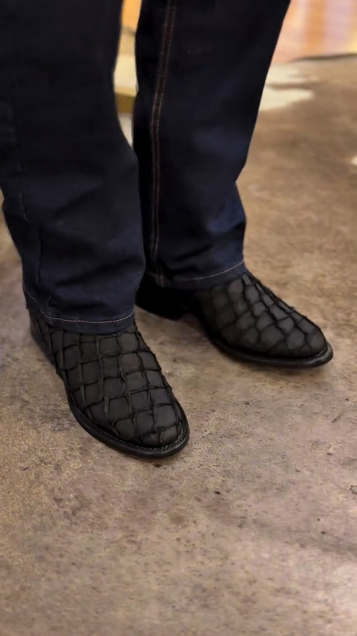 Unique Texture Cowboy Boots