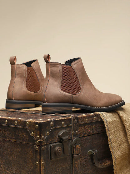 Chelsea Leather Western Boots