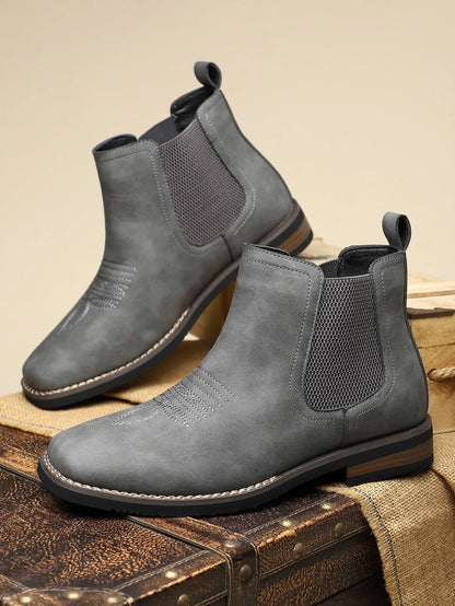 Chelsea Leather Western Boots