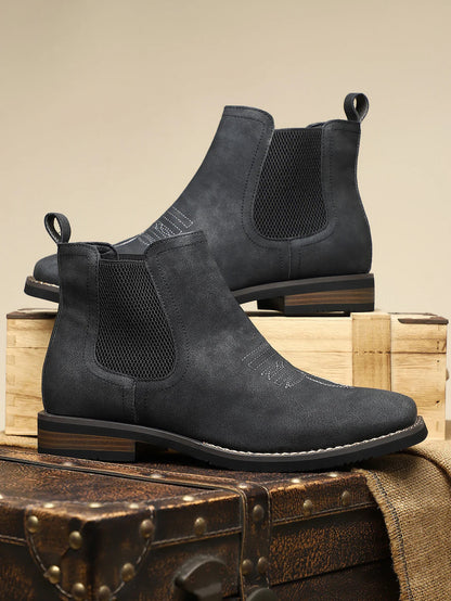 Chelsea Leather Western Boots