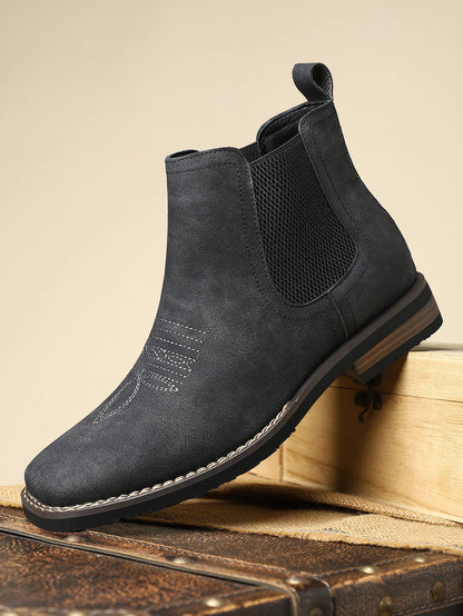 Chelsea Leather Western Boots