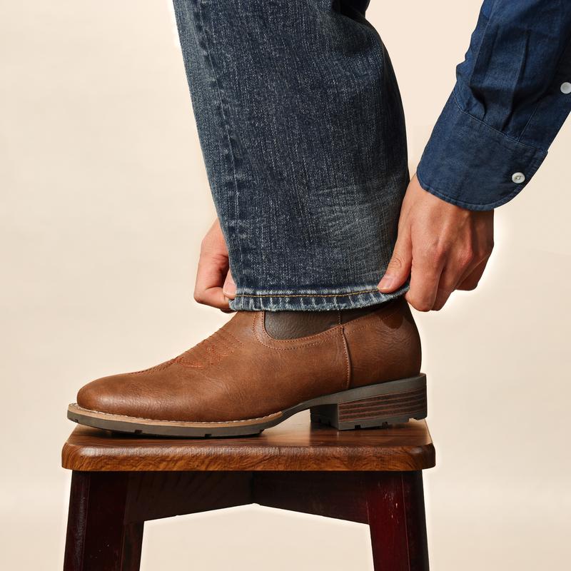 Classic Embroidered Cowboy Country Boots