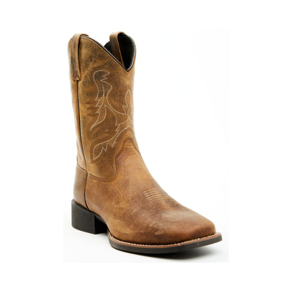 Broad Square Toe Western Boots