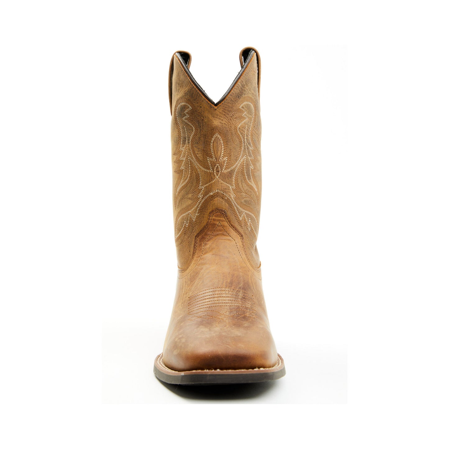 Broad Square Toe Western Boots