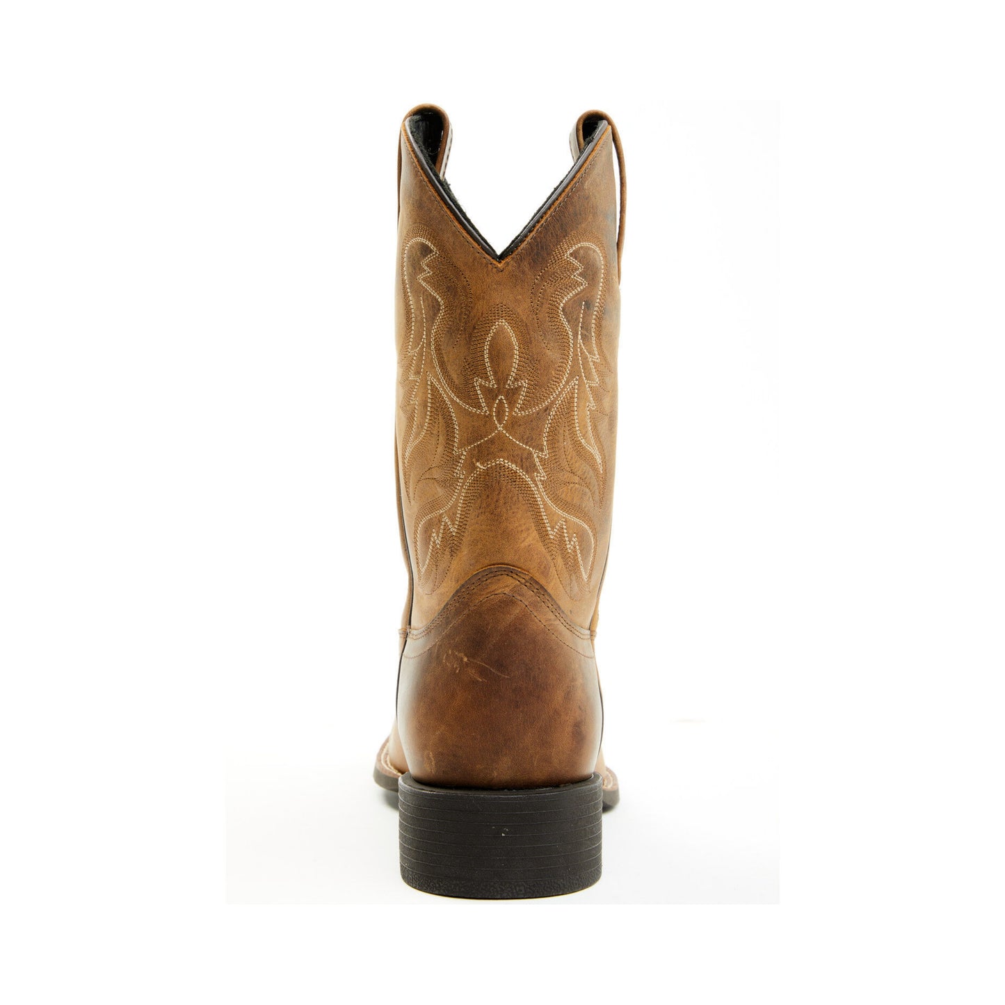Broad Square Toe Western Boots