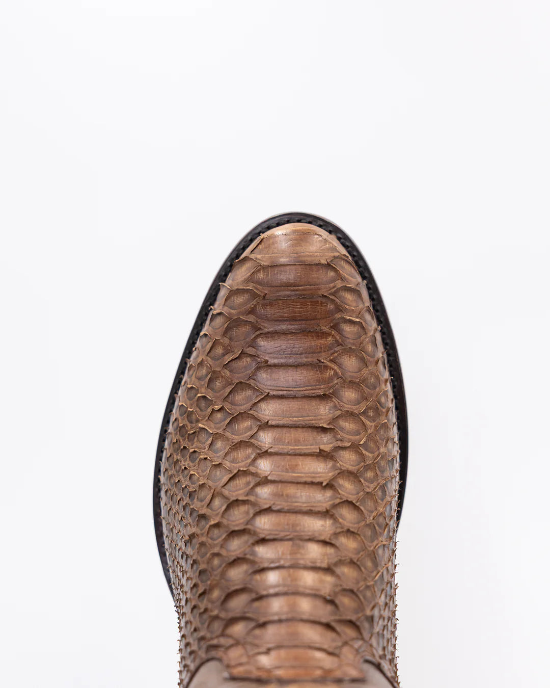 Python Round Toe Cowboy Boots