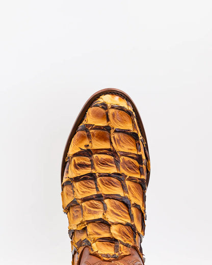 Pirarucu Round Toe Boot