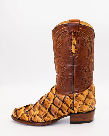 Pirarucu Round Toe Boot