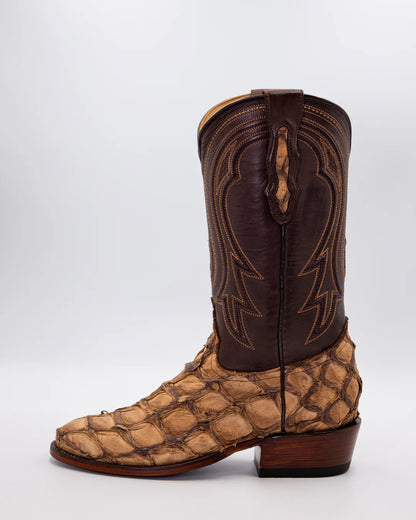 Pirarucu Round Toe Boot