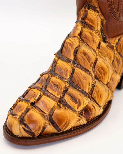 Pirarucu Round Toe Boot
