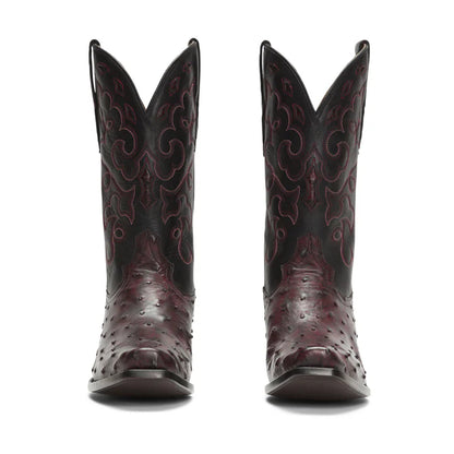 Ostrich Cowboy Boots