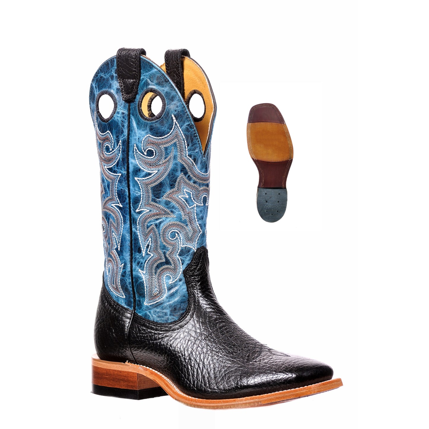 Men's Wyoming Square Toe Cowboy Boots