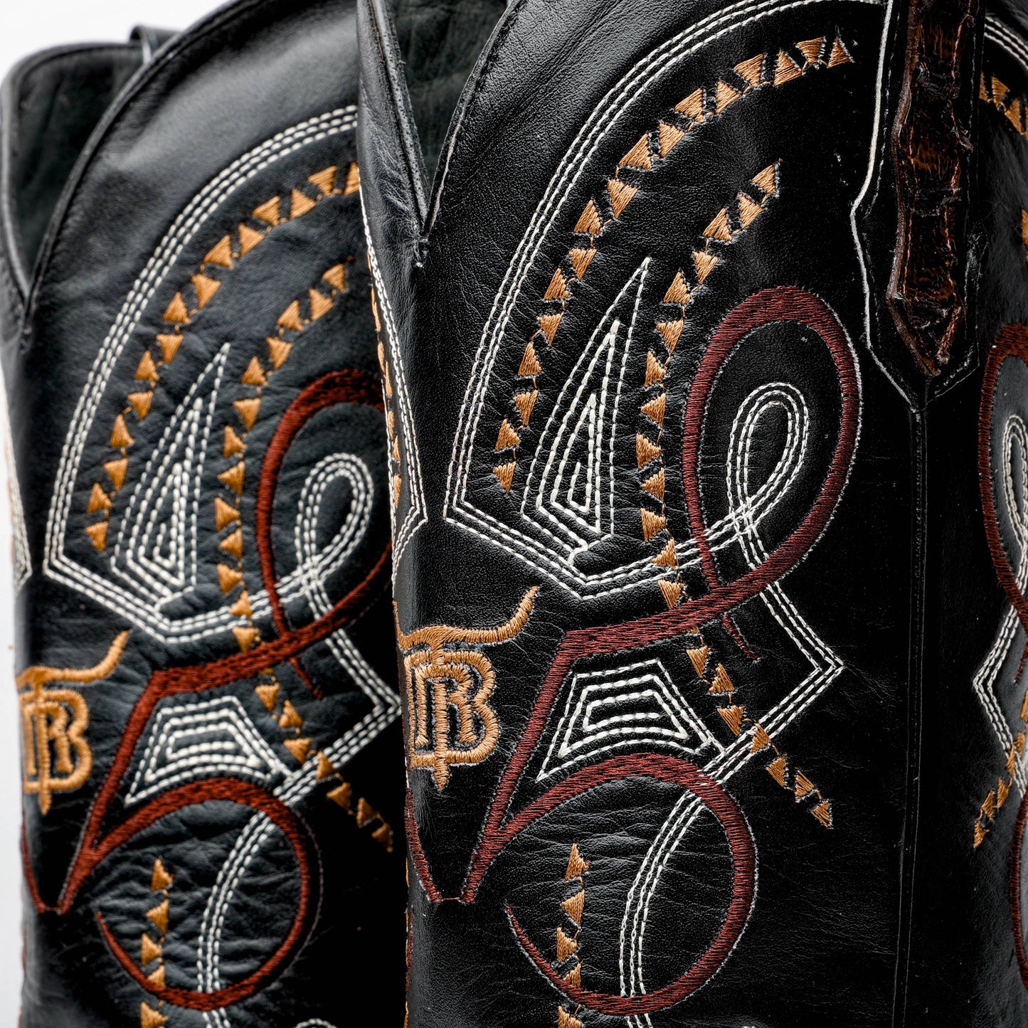 Square Toe Jumbo Python Leather Boots