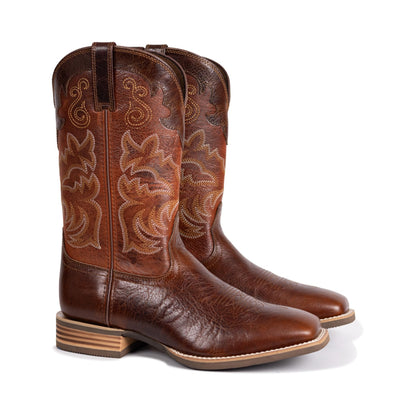 Full Cowhide Leather Cowboy Boots For Men