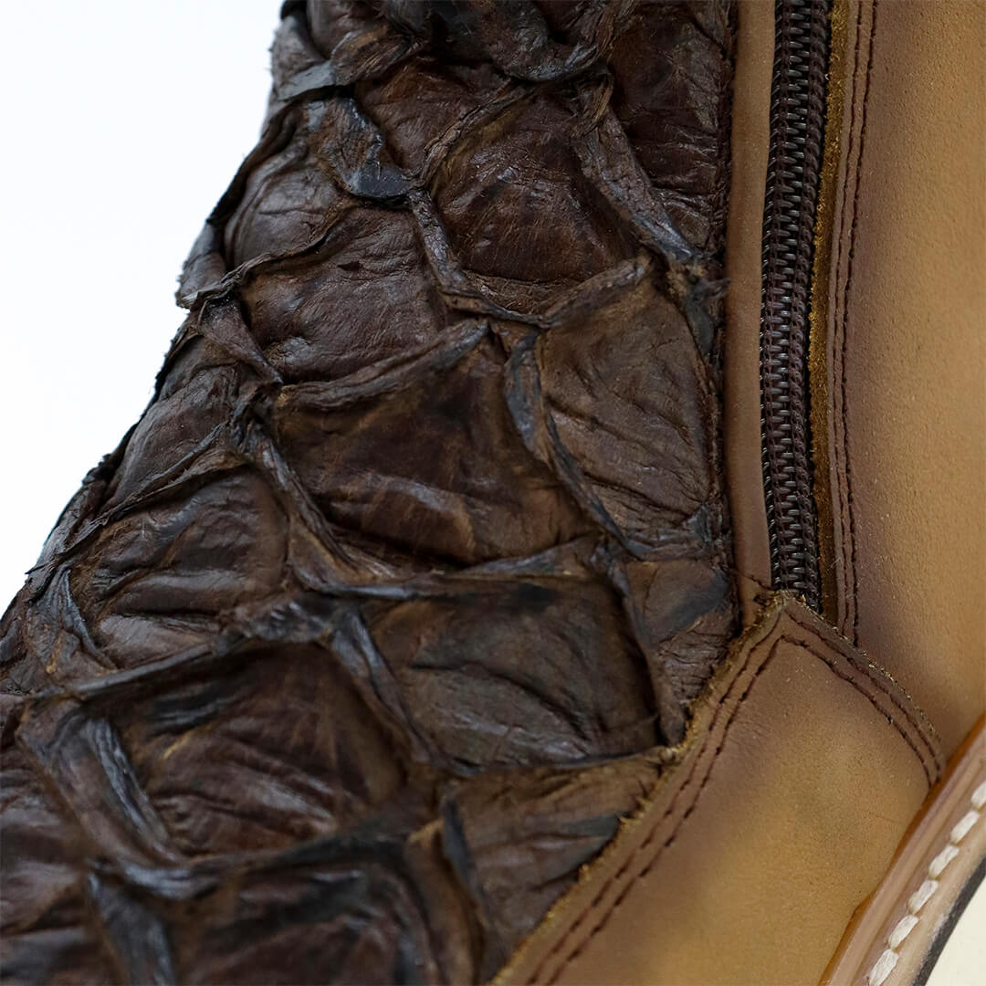 Piraruco Fish Leather Ankle Boots