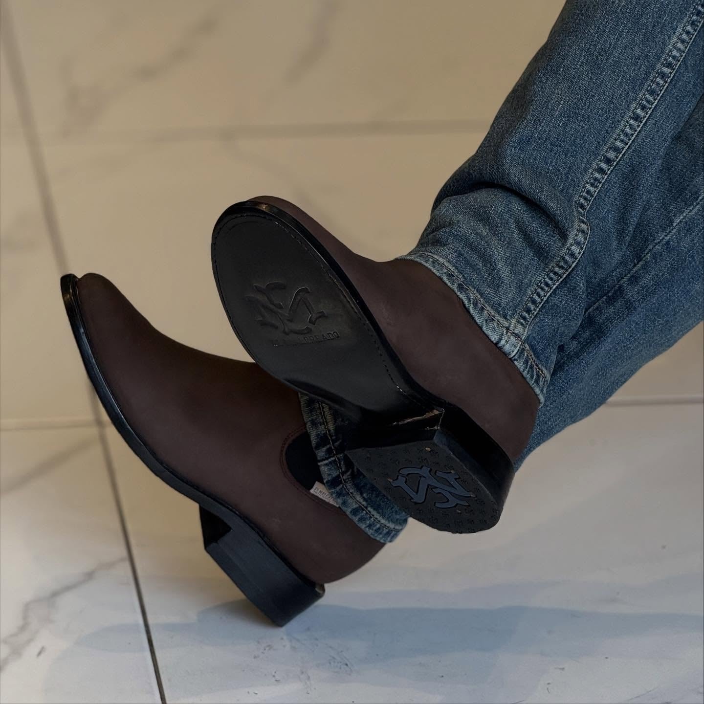 Chelsea Matte Western Boots
