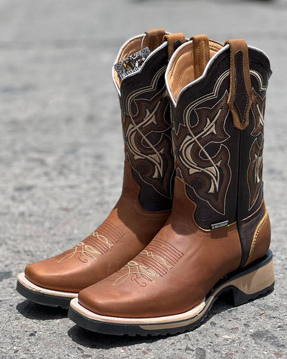 Men's Retro Western Cowboy Boots