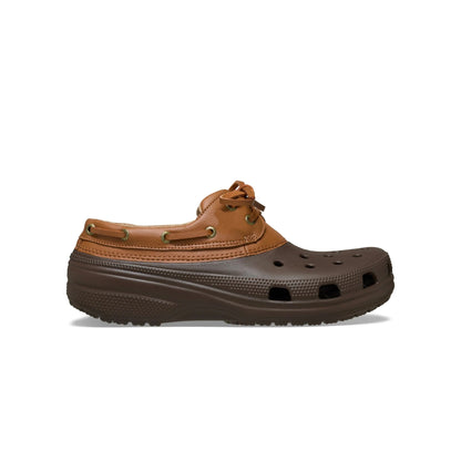 Leather Patchwork Clogs