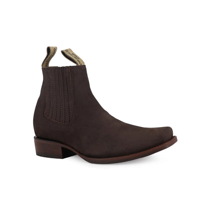 Nubuck Choco Boots