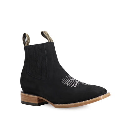 Bulldog Nubuck Ankle Boots