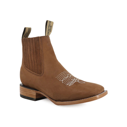 Bulldog Nubuck Ankle Boots