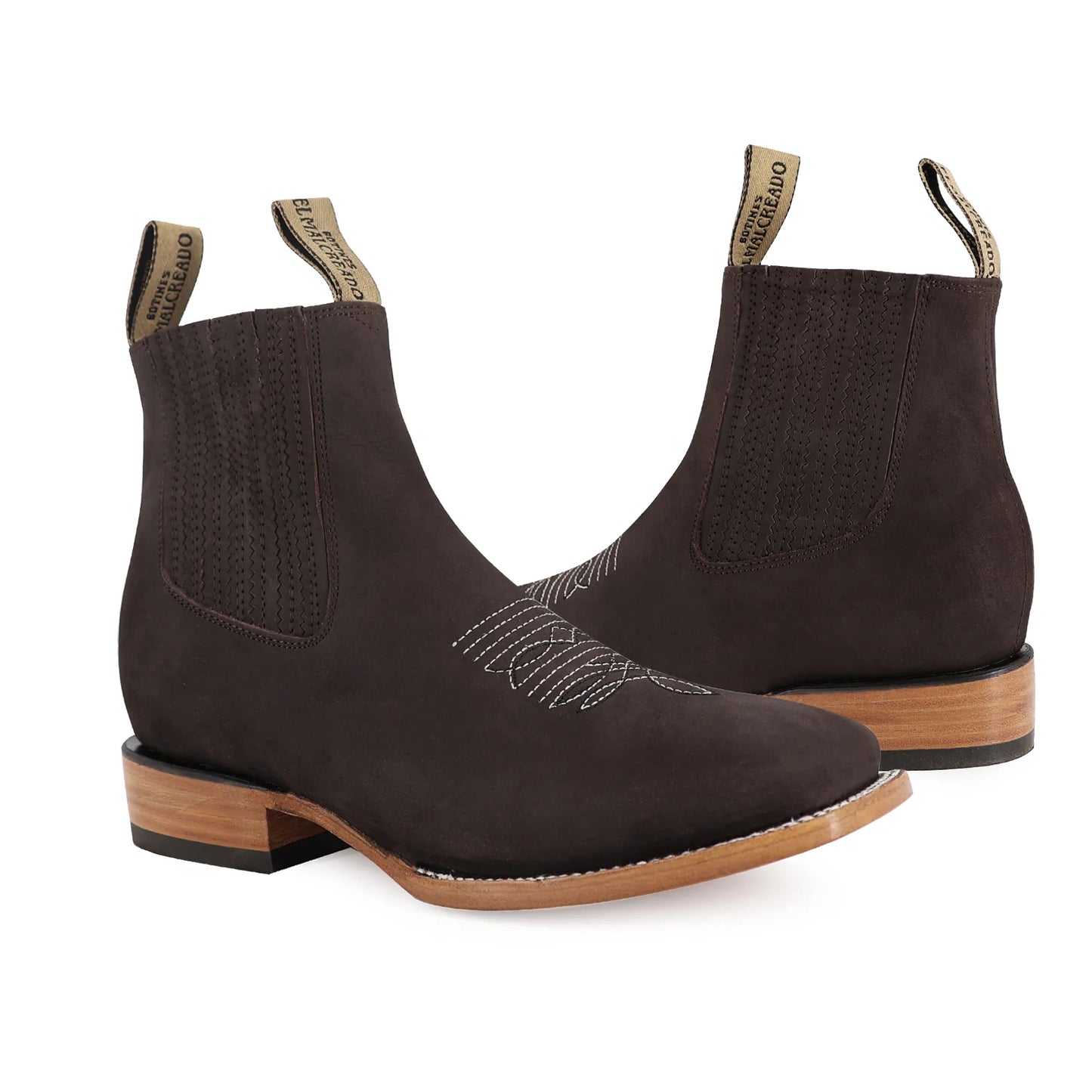Bulldog Nubuck Ankle Boots
