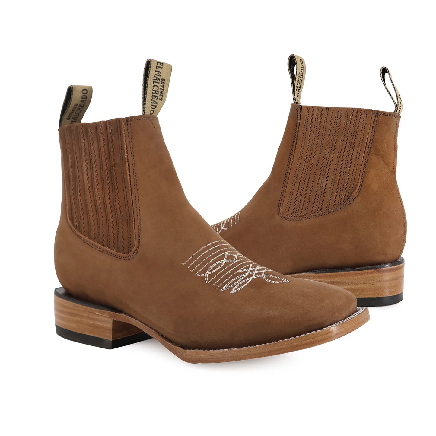 Bulldog Nubuck Ankle Boots