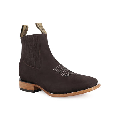 Bulldog Nubuck Ankle Boots