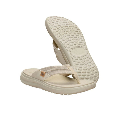 Men's Canvas Braided Flip Flops