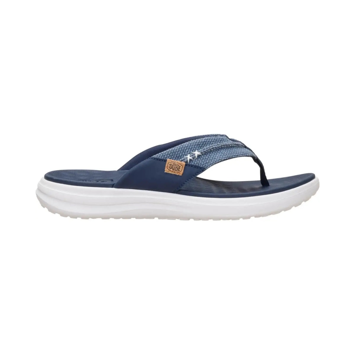 Men's Canvas Braided Flip Flops