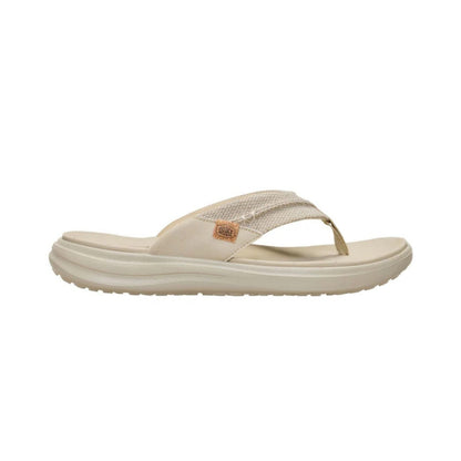 Men's Canvas Braided Flip Flops