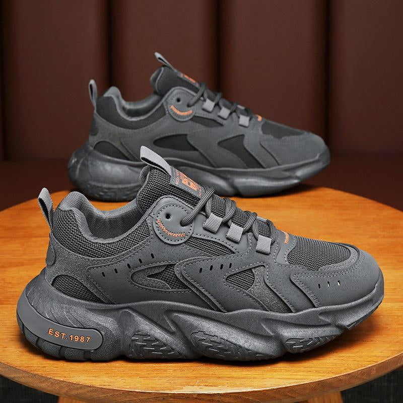 Thick-Soled Slip-on Running Shoes For Men