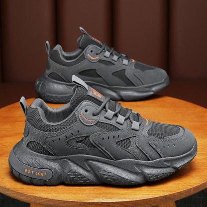 Thick-Soled Slip-on Running Shoes For Men