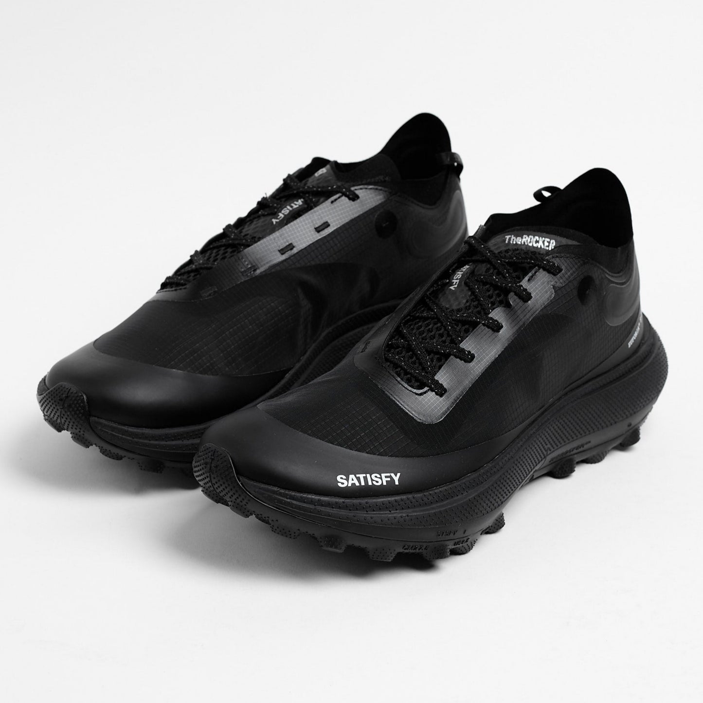 Asymmetric Lace Up Mesh Sneakers