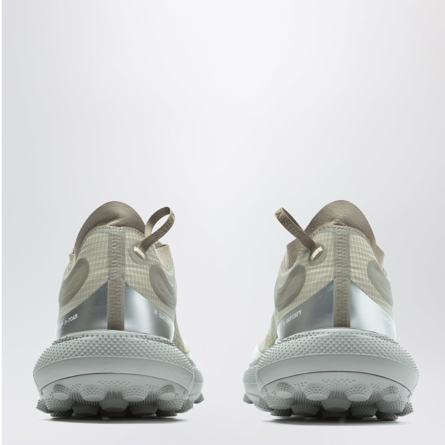 Asymmetric Lace Up Mesh Sneakers