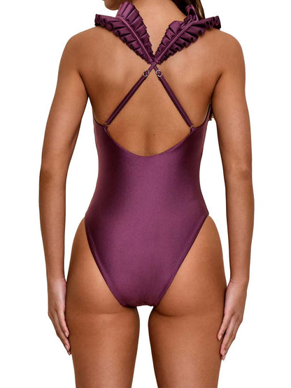 Sweetheart Neck One-Piece Swimsuit