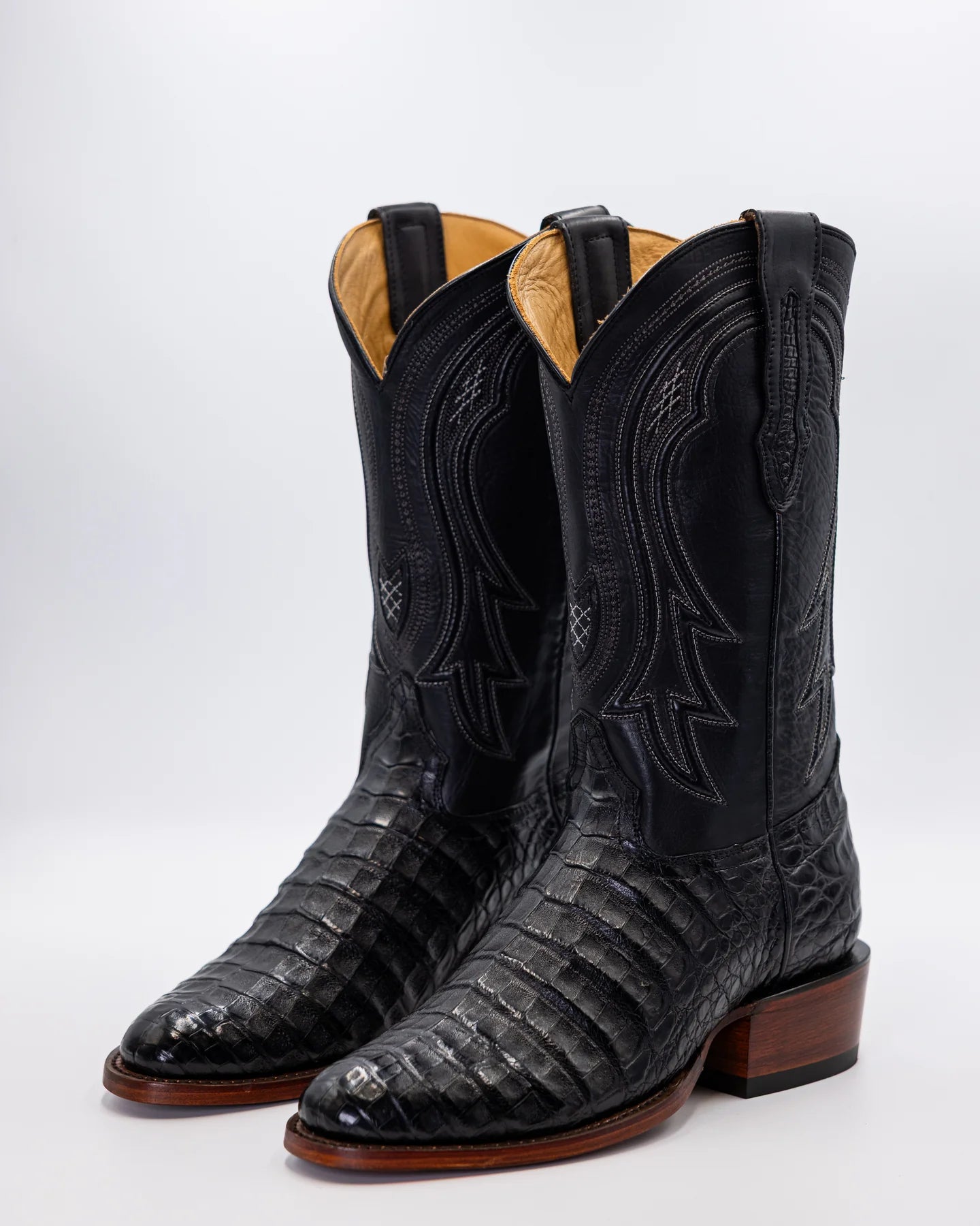 Caiman Round Toe Boot