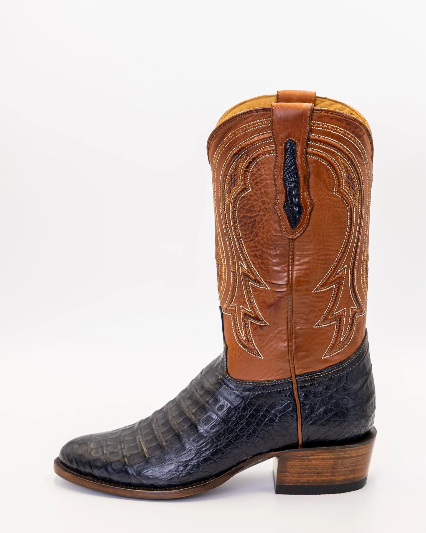 Caiman Round Toe Boot