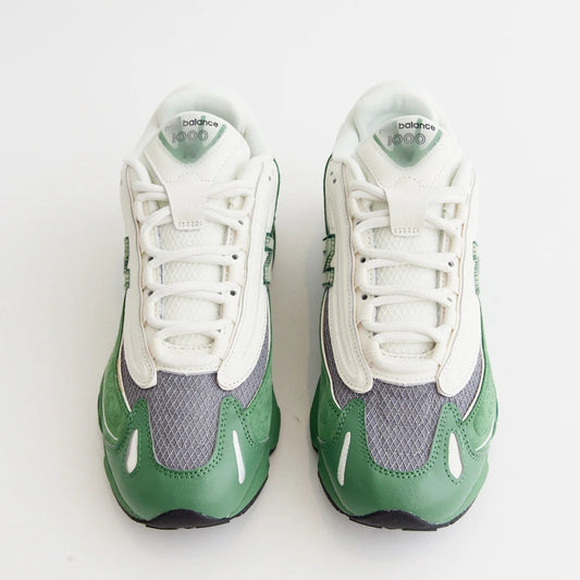 1000 Colorblocked Leather Sneakers