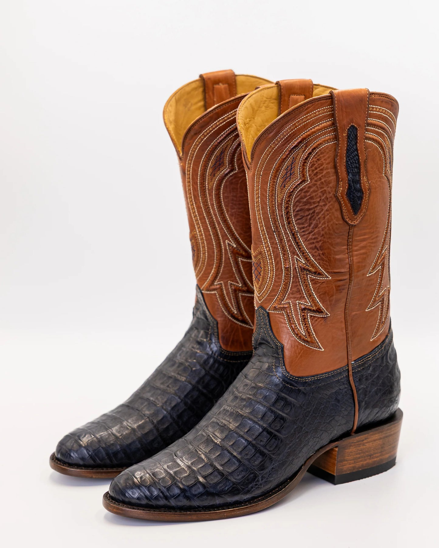 Caiman Round Toe Boot