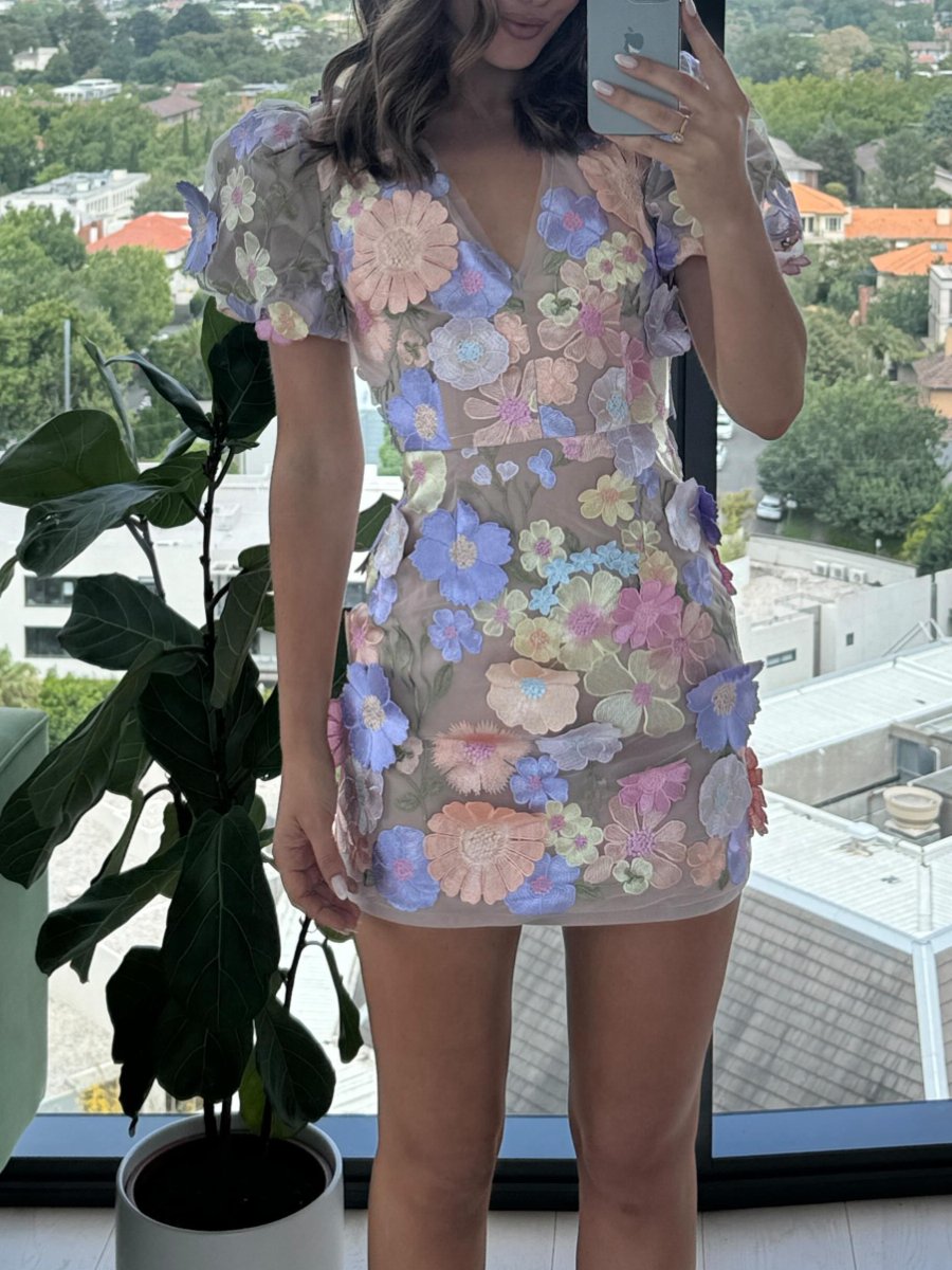 Pastels&Florals Dress